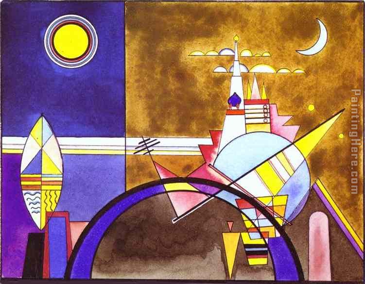 Picture XVI painting - Wassily Kandinsky Picture XVI art painting